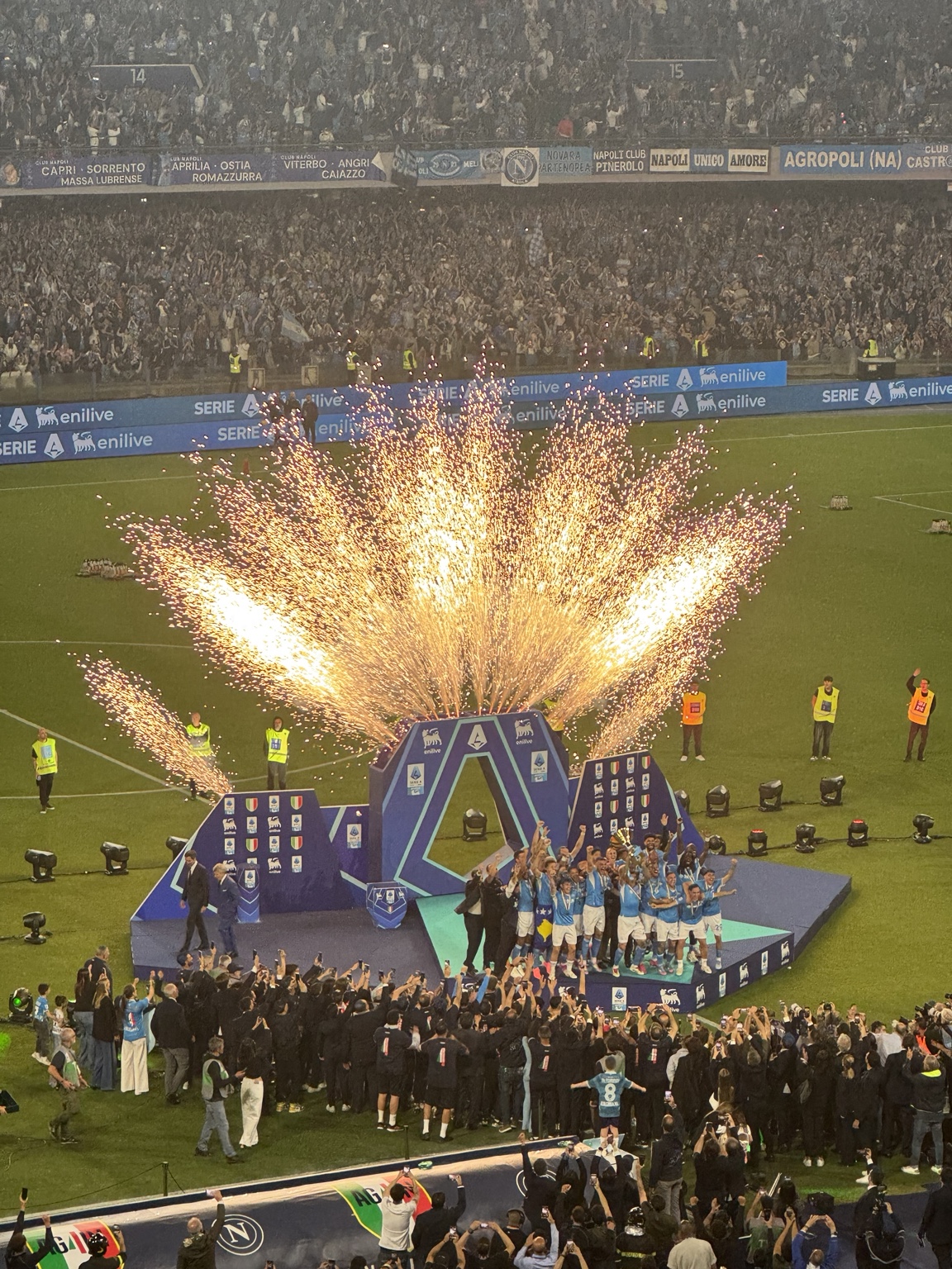A celebration in Naples