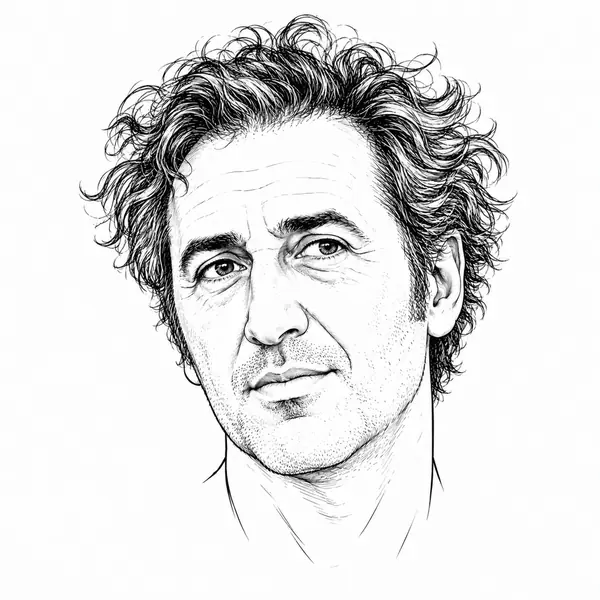 Paolo Sorrentino — illustrated portrait