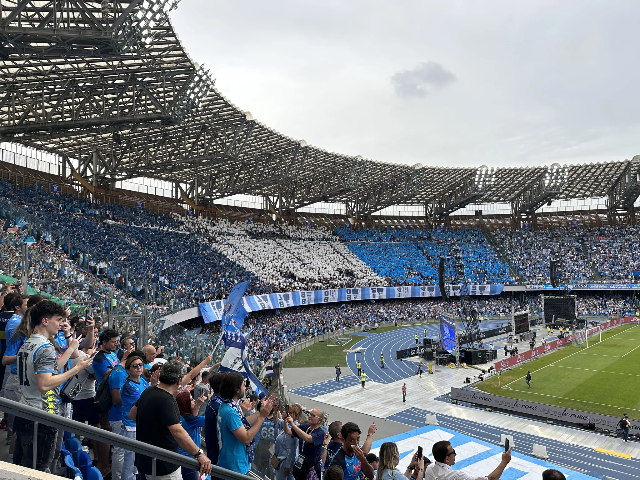 La mia foto dello Stadio Diego Armando Maradona